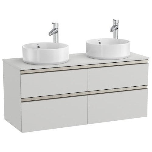 The Gap Masca lavoar baie suspendata cu 4 sertare 120x46xH54 cm, gri mat