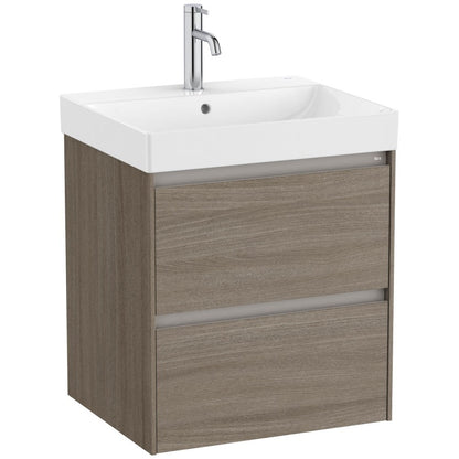 Ona Set mobilier baie (masca si lavoar)  55x46xH65 cm cm, maro