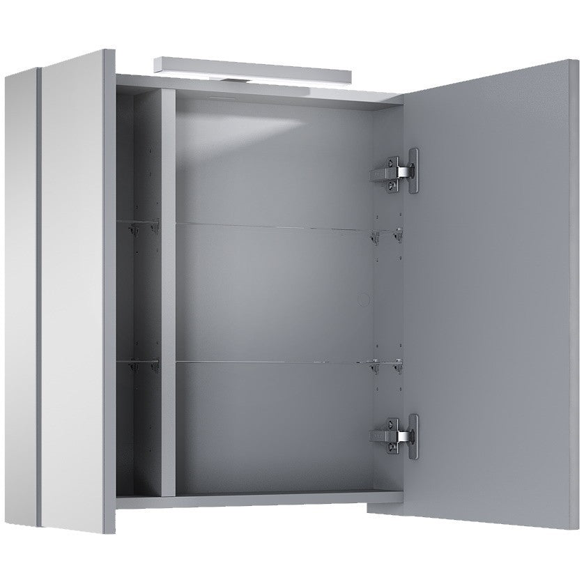 Victoria-B Dulap baie cu oglinda si iluminare LED 61x13xH62 cm