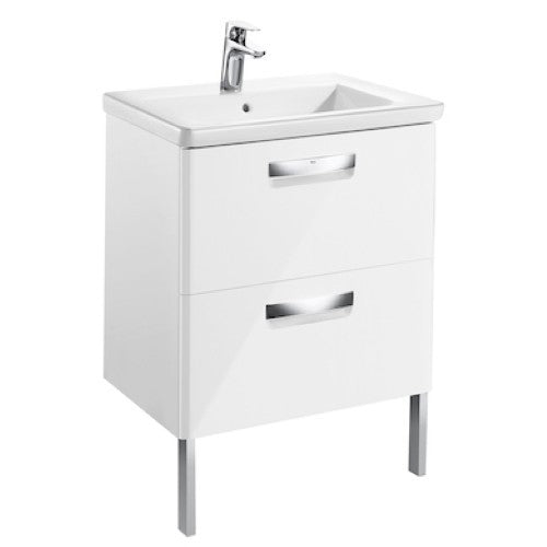 Set mobilier baie (masca si lavoar) The Gap 60x44xH65 cm, alb