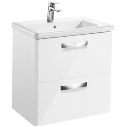 Set mobilier baie (masca si lavoar) The Gap 60x44xH65 cm, alb