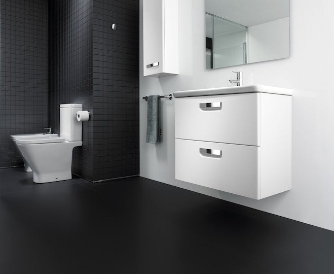 Set mobilier baie (masca si lavoar) The Gap 60x44xH65 cm, alb