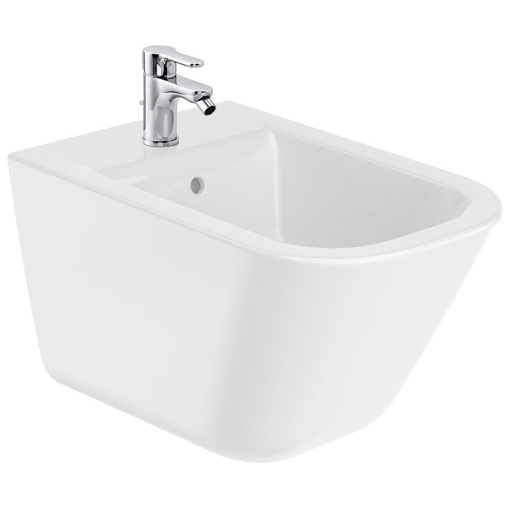 The Gap Square Set Bideu suspendat cu cadru montaj 35x54 cm