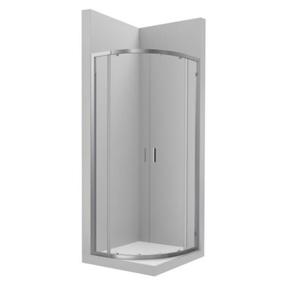 Victoria Cabina dus semirotunda cu usi glisante  R500 90x90 cm