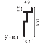 Cornisa PUROTOUCH C396