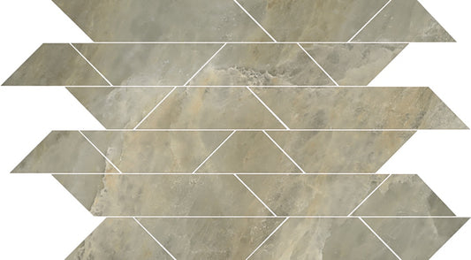 ARCHISALT MOSAICO TRAPEZI GREEN  LUCIOS 29.7X53.8