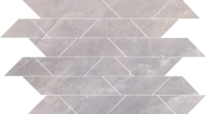 ARCHISALT MOSAICO TRAPEZI PURPLE  LUCIOS 29.7X53.8