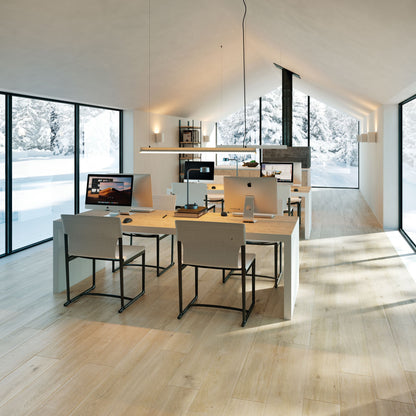 MEGEVE ACERO NATURAL 20X120