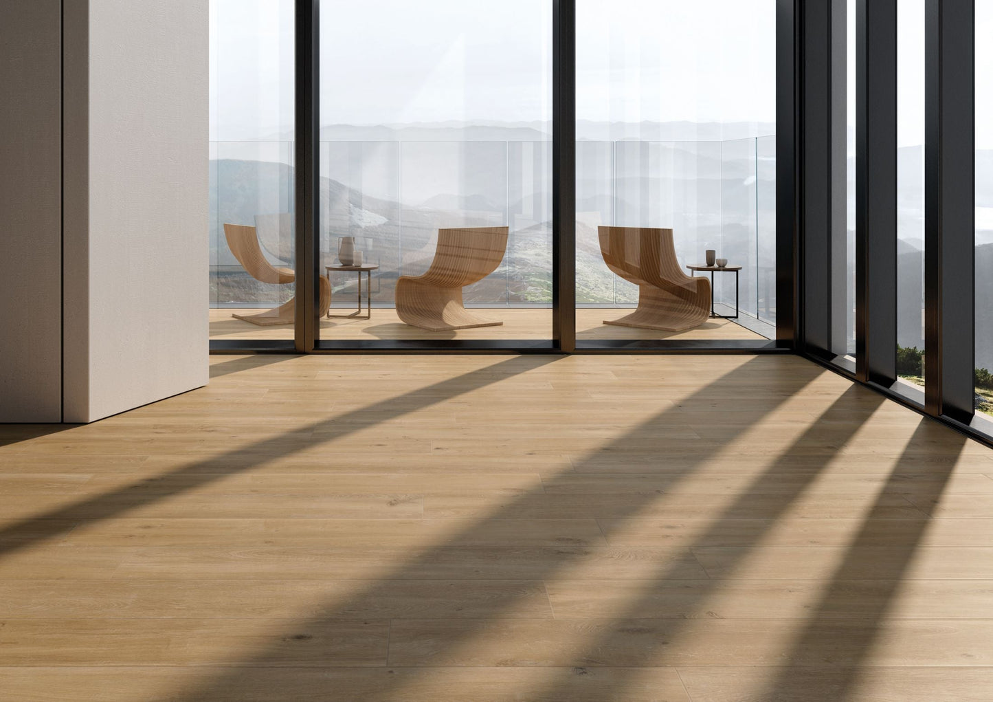 MEGEVE IROKO NATURAL 26.5X180