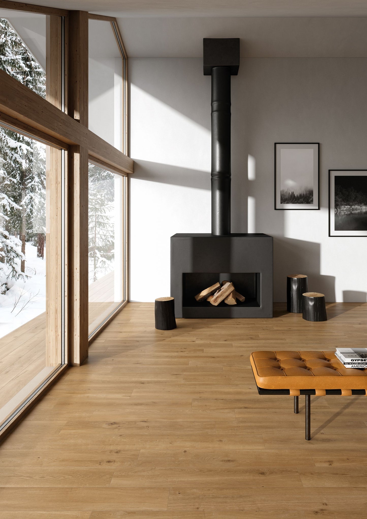 MEGEVE ROVERE NATURAL 20X120