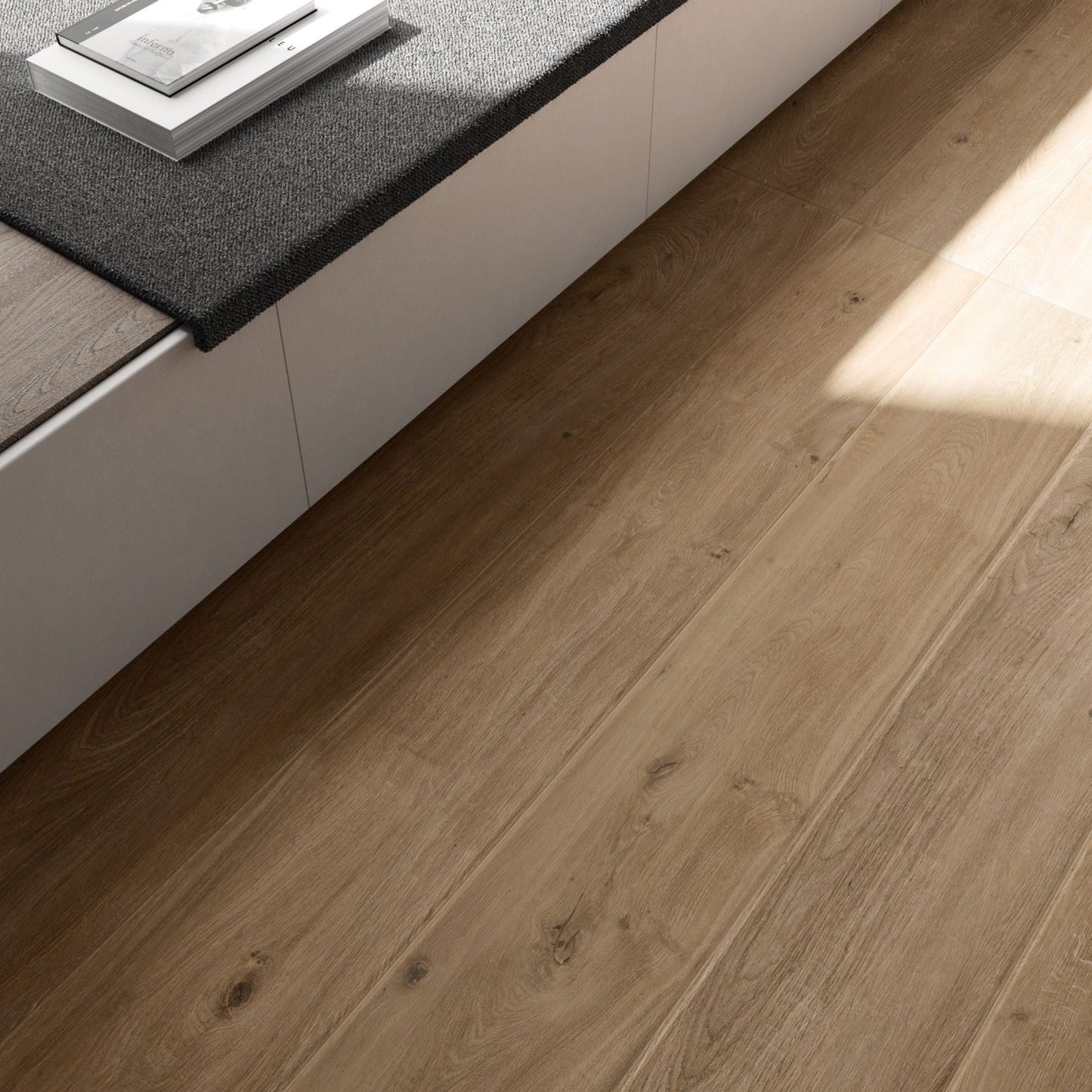 MEGEVE TEAK NATURAL 26.5X180