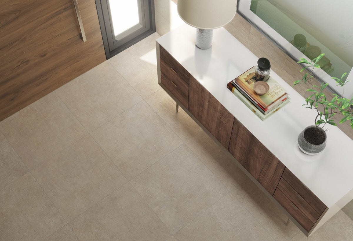CRETA TAUPE 90x90 MAT