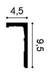 Cornisa Duropolymer CX215-2600
