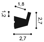 Cornisa Lumina indirecta FLEX CX189F