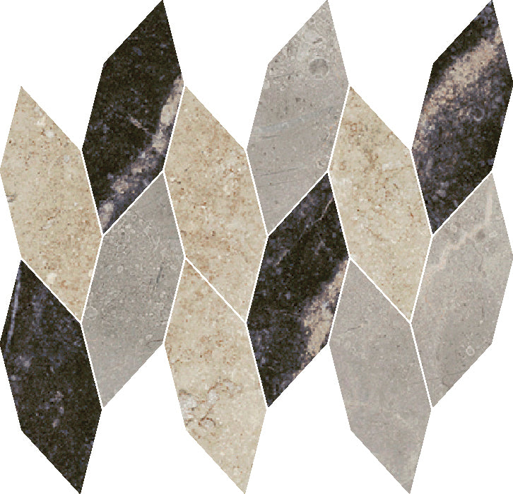 CONTACT MIX BLACK MOSAICO FASHION SEMILUCIDO 22X31