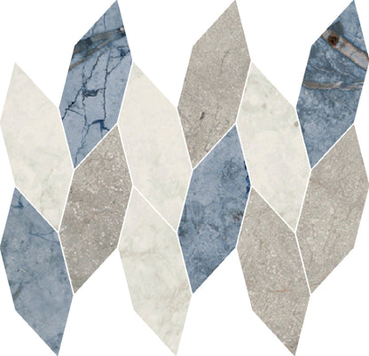 CONTACT MIX BLUE MOSAICO FASHION SEMILUCIDO 22X31