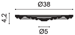 Rozeta PUROTOUCH R08