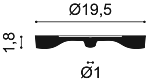Rozeta PUROTOUCH R12