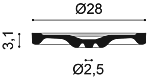 Rozeta PUROTOUCH R13