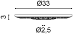 Rozeta PUROTOUCH R14