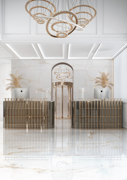 GOLDEN PURE COVELANO ORO  SEMILUCIOS 120X120