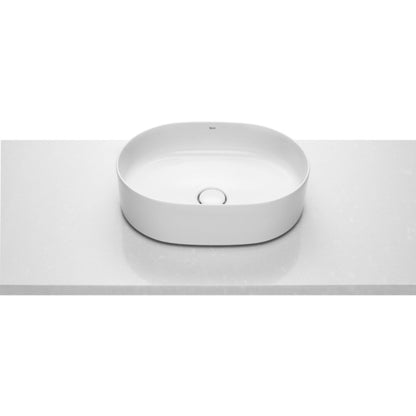 INSPIRA Lavoar baie pe blat, oval  Round 50x37 cm