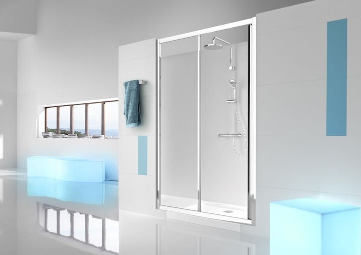 Victoria Usa dus glisanta  120xH195 cm, montaj in nisa