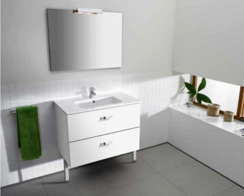 Victoria Set mobilier baie (masca si lavoar)  Basic 60x46xH57 cm, alb