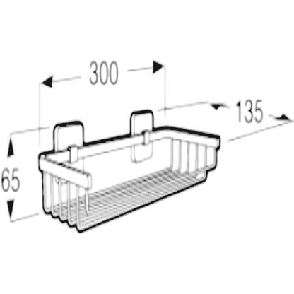 Victoria  Polita 30 cm, montaj adeziv sau cu suruburi