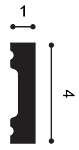 Plinta  DUROPOLYMER SX162