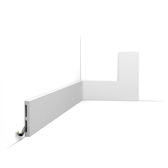 Plinta  DUROPOLYMER SX163-RAL9003