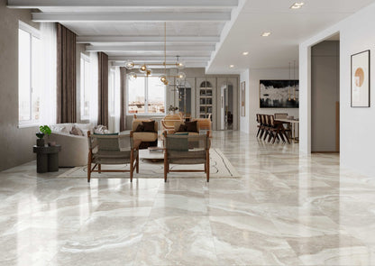 TRAVERTINO DI CARACALLA BIANCO 60x120 LUCIOS